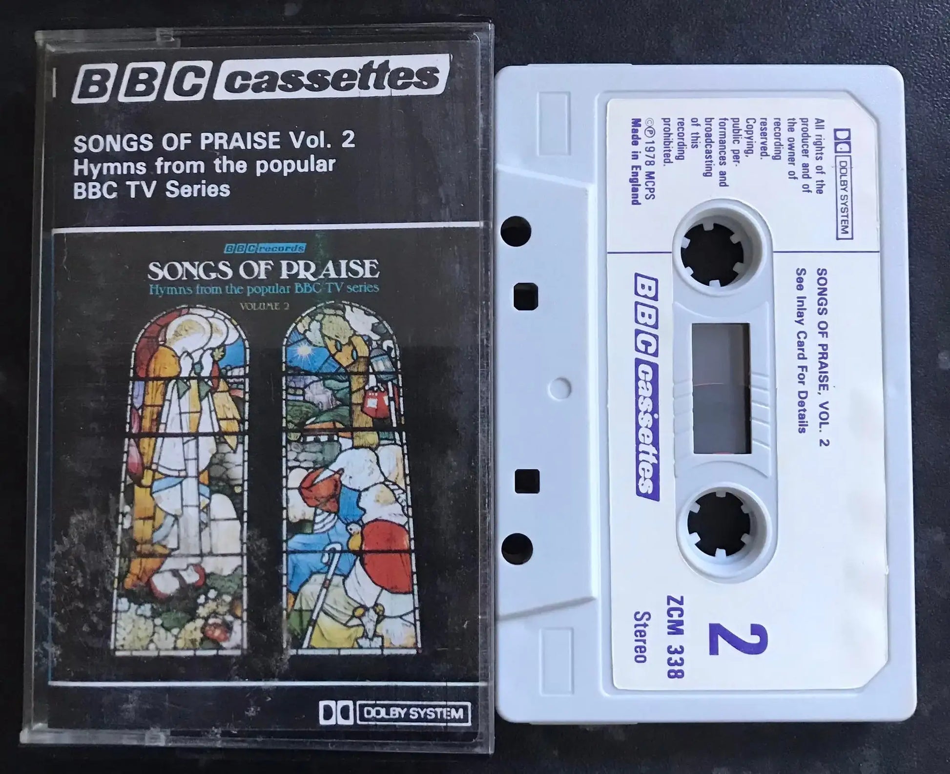 BBC Songs Of Praise, Volume 2, ZCM 338, Vintage Cassette Magretro