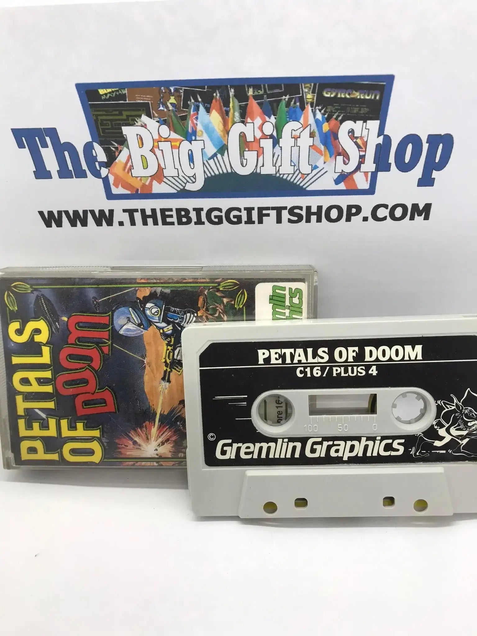 Petals of Doom, Commodore Game for C16, plus/4, Released by Gremlin Graphics Magretro