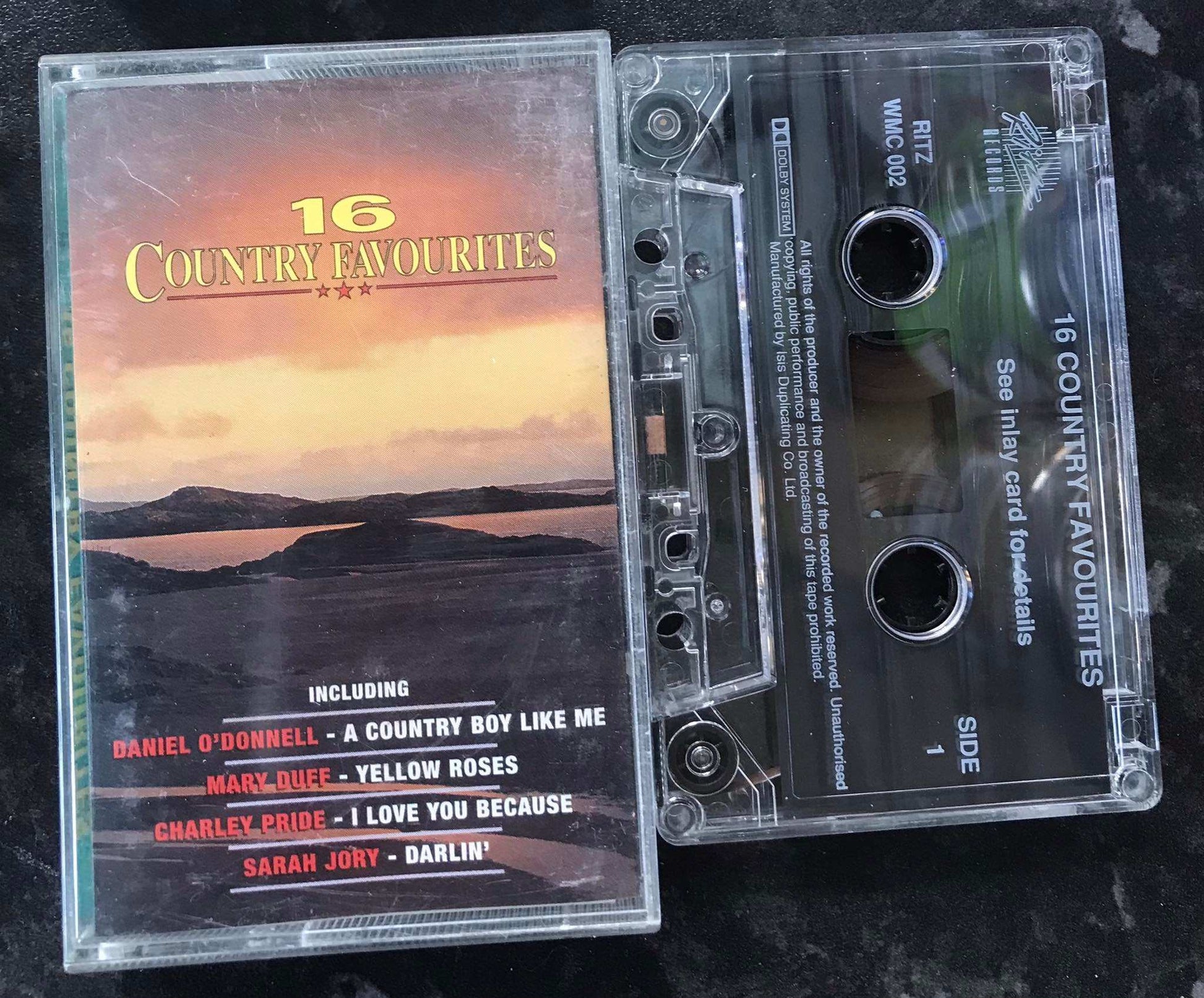 16 Country Favourites, ritz wmc 002, Vintage Cassette Magretro
