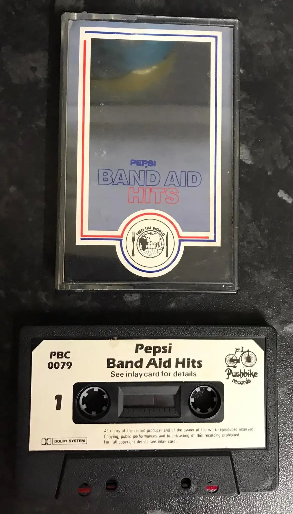 Pepsi Band Aid Hits, Featuring Various artists, PUSHBIKE, PBC0079 Magretro