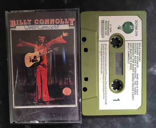 Billy Connolly, Solo Concert Album, ZCTAD 279, Vintage Cassette Magretro