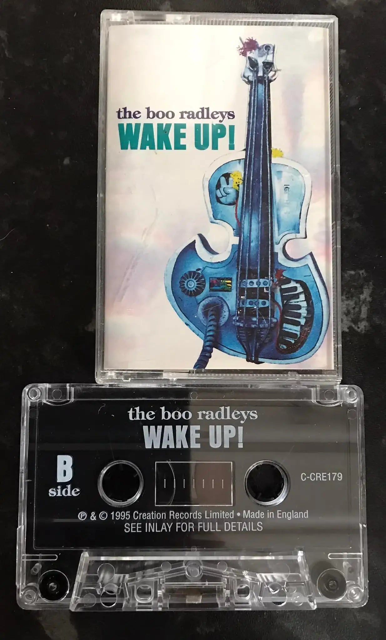The Boo Radleys, Wake Up!, C-CRE179, Vintage Cassette Magretro
