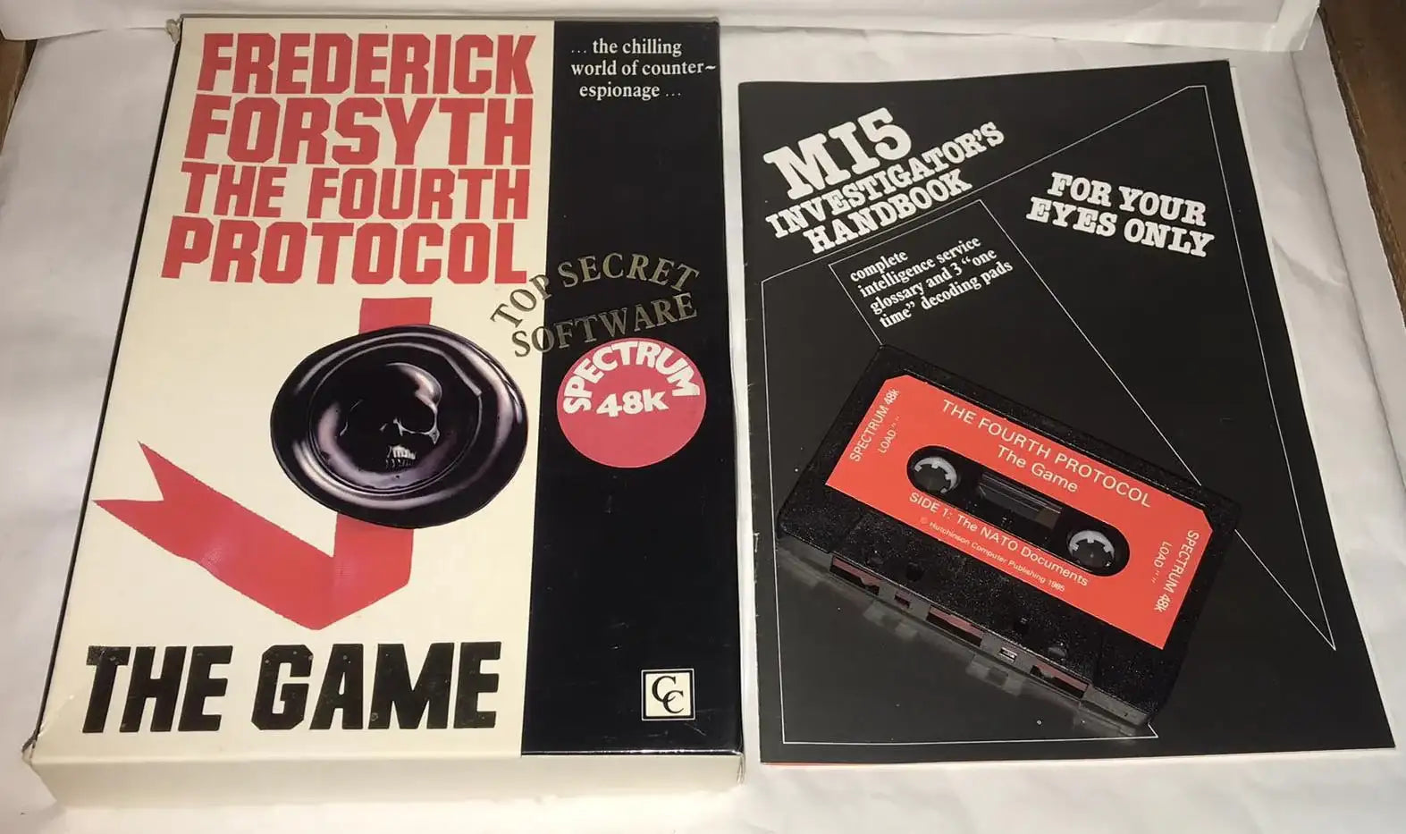 The Fourth Protocol, ZX Spectrum by Century Communications, Working Magretro