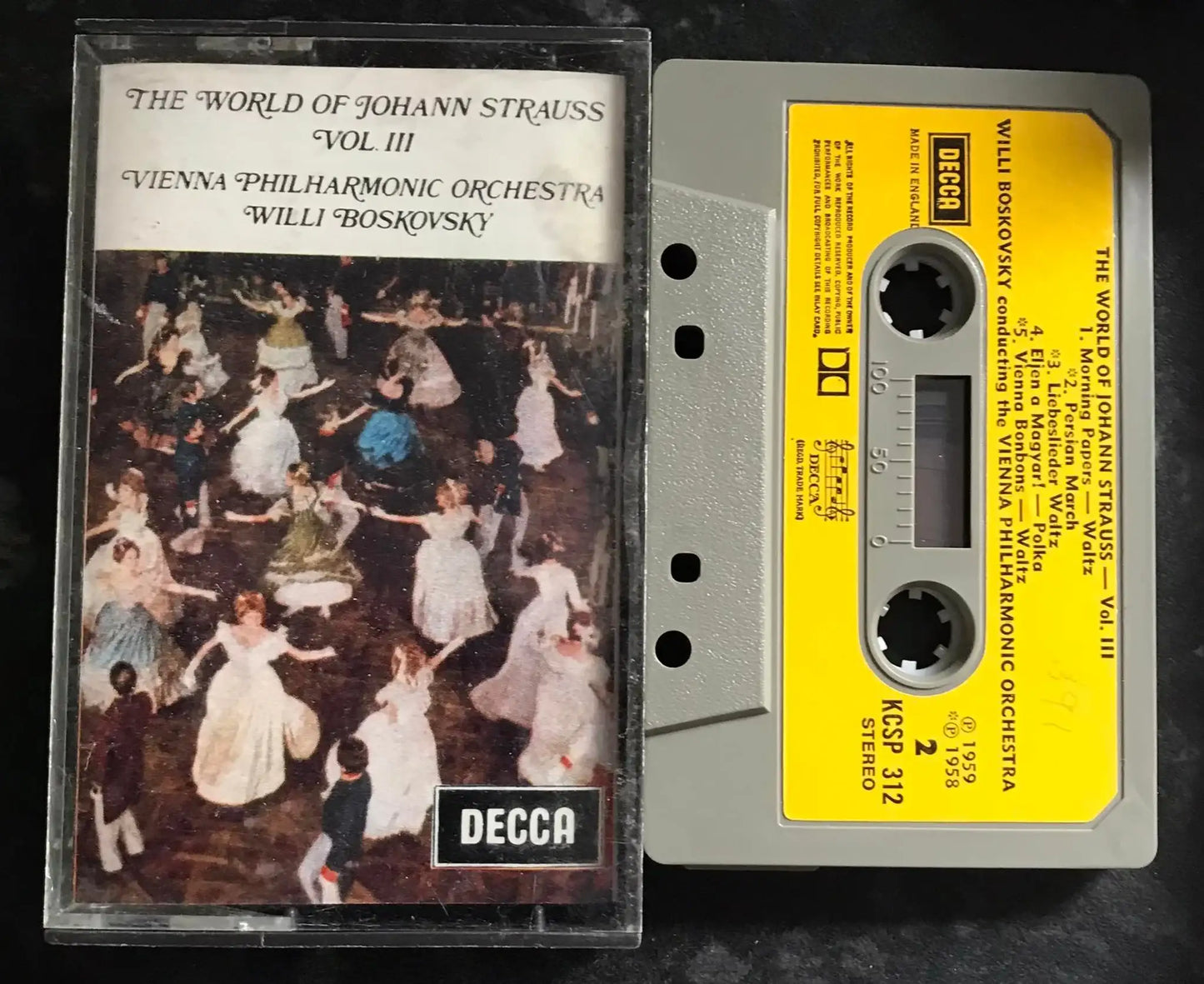The World of Johann Strauss Vol III, VPO / Boskovsky, kcsp 312, Decca Magretro