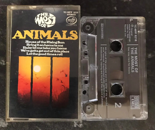 The Most Of The Animals Album, TC-MFP 5218, Vintage Cassette Magretro