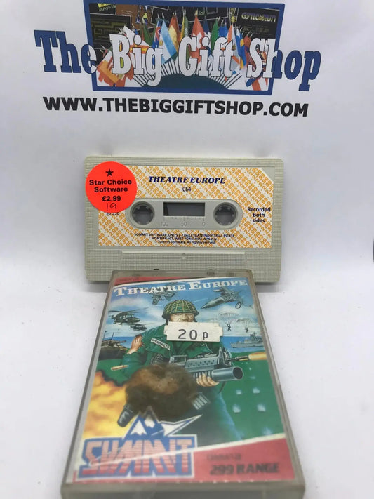 Theatre Europe (Summit), C64, Released by Summit software, WORKING Magretro