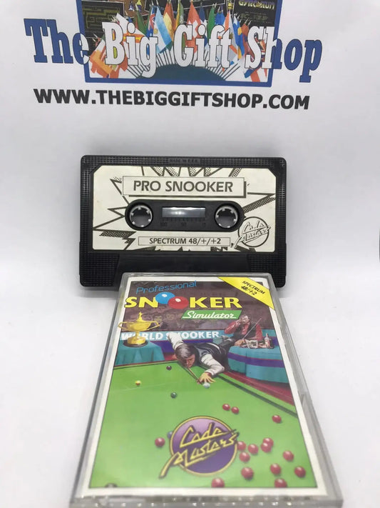 Professional Snooker Simulator, ZX Spectrum, Codemasters Magretro