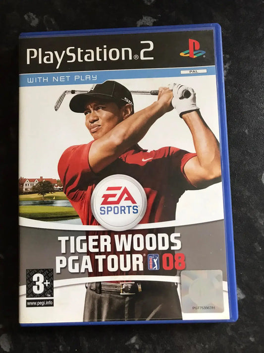 Tiger Woods PGA Tour 08, PS2 Game, PAL Magretro