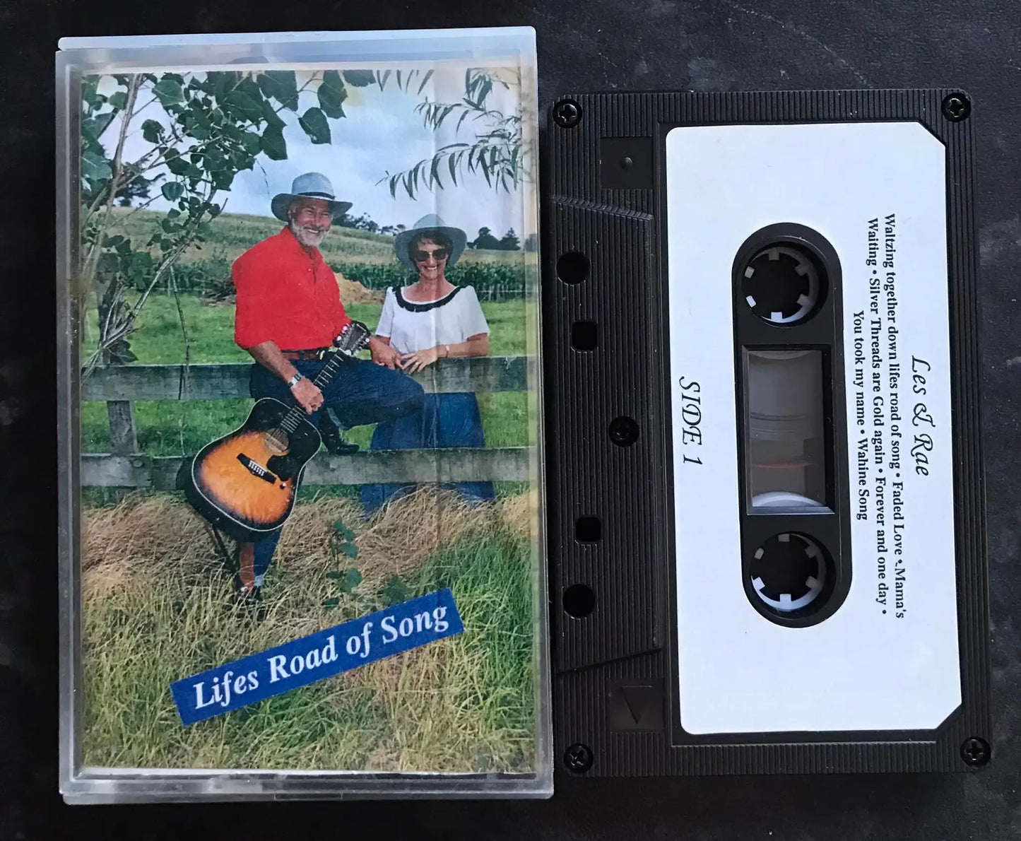 Les & Rae, Lifes Road of Song Album, Vintage Cassette Magretro
