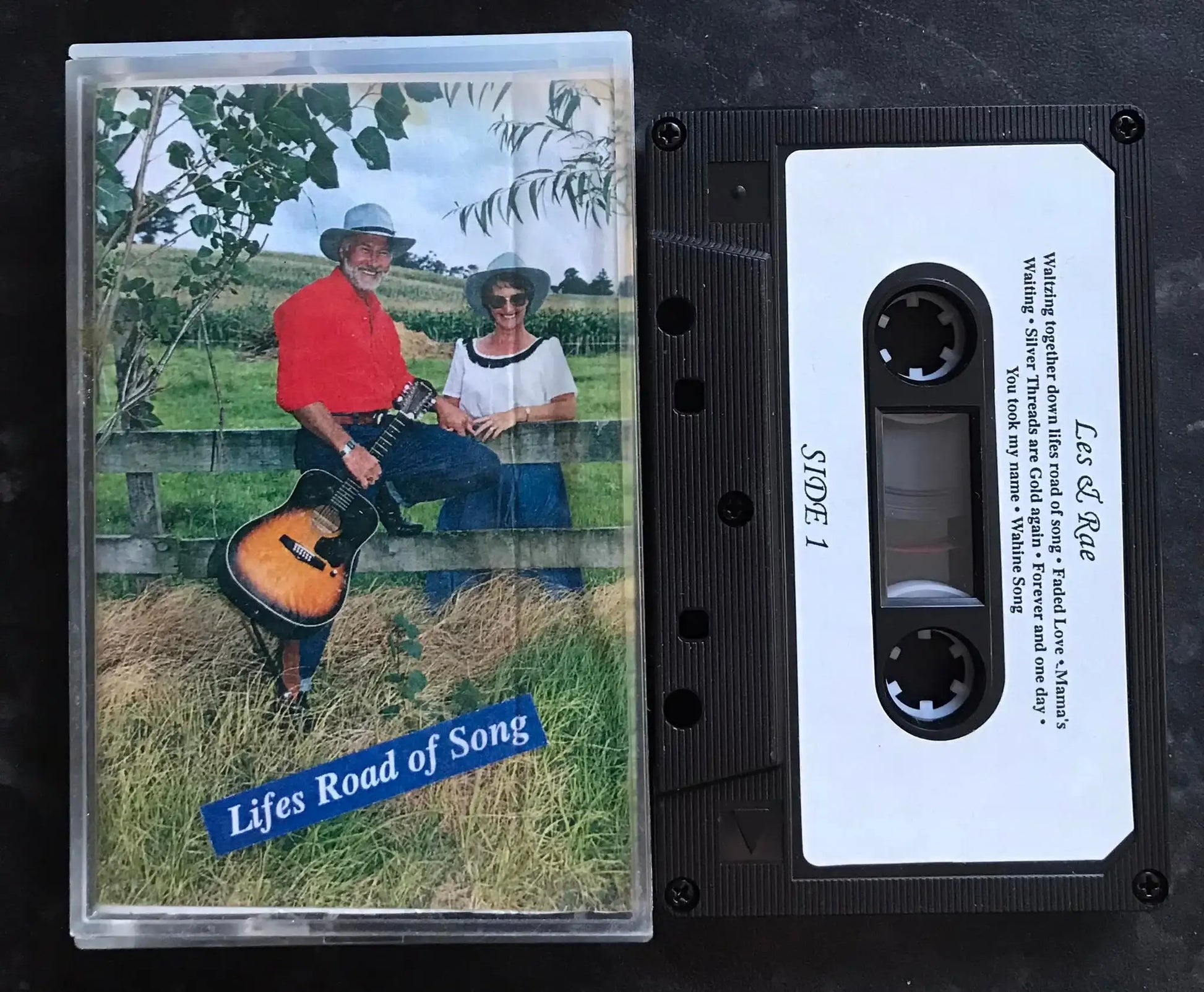 Les & Rae, Lifes Road of Song Album, Vintage Cassette Magretro