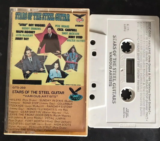 Stars of the Steel Guitar Album, gt5-350, Gusto Records, Vintage Cassette Magretro