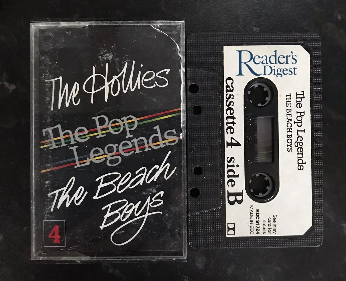 The Pop Legends, Volume 4, RDC 91724, Vintage Cassette Magretro