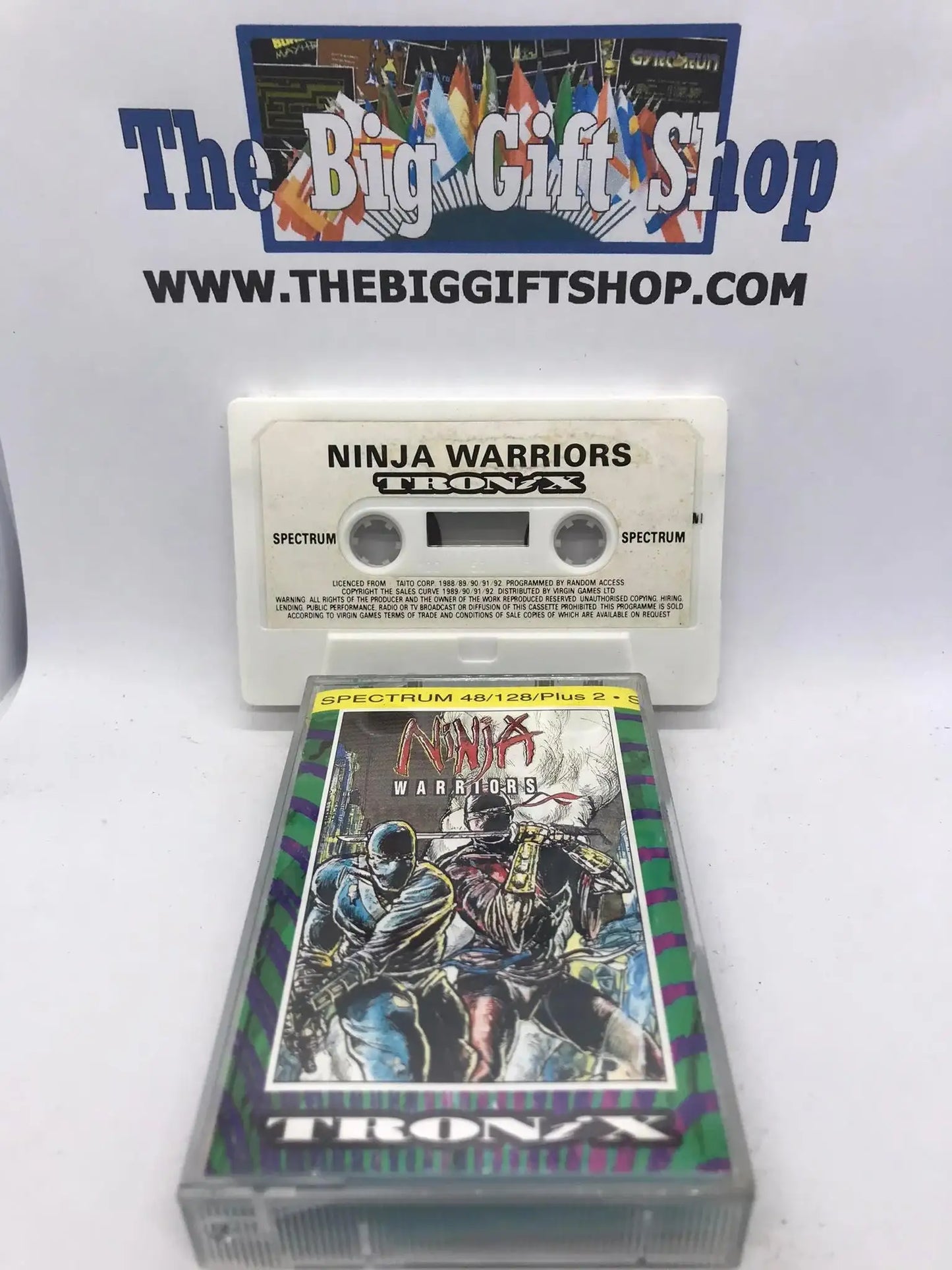 Ninja Warriors (Tronix), ZX Spectrum, Working Magretro