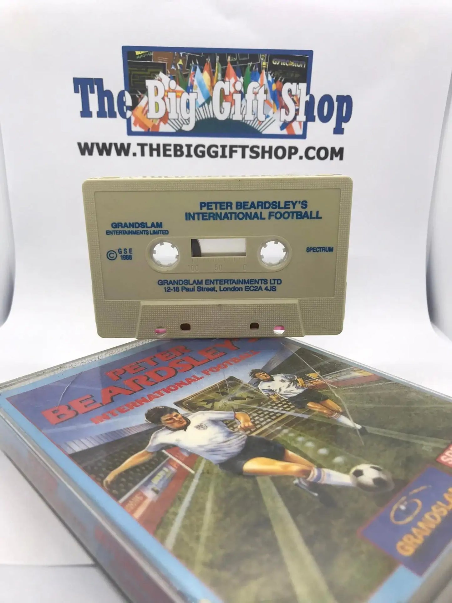 Peter Beardsley's International Football (Tested), ZX Spectrum, Grandslam Magretro