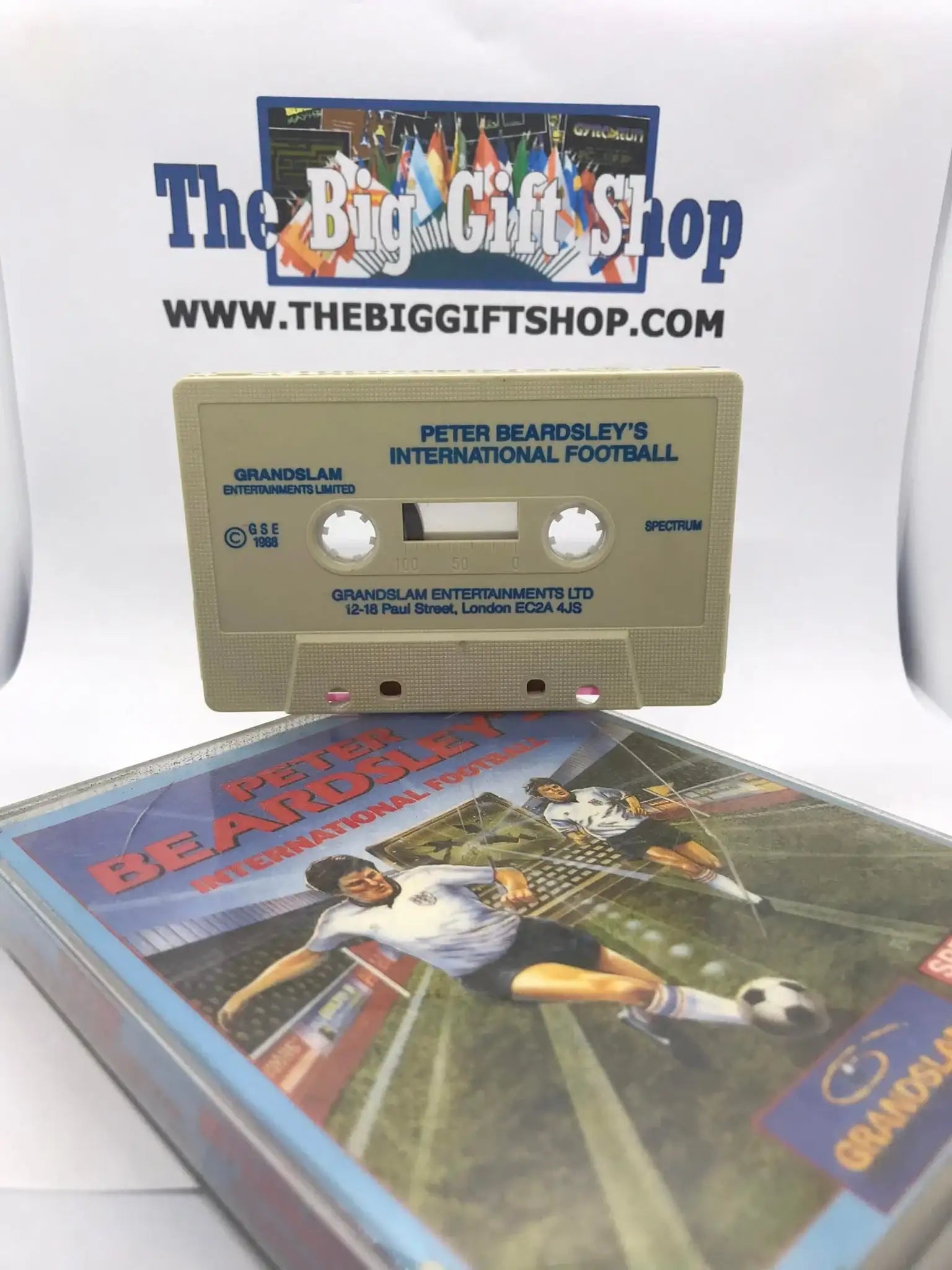 Peter Beardsley's International Football (Tested), ZX Spectrum, Grandslam Magretro