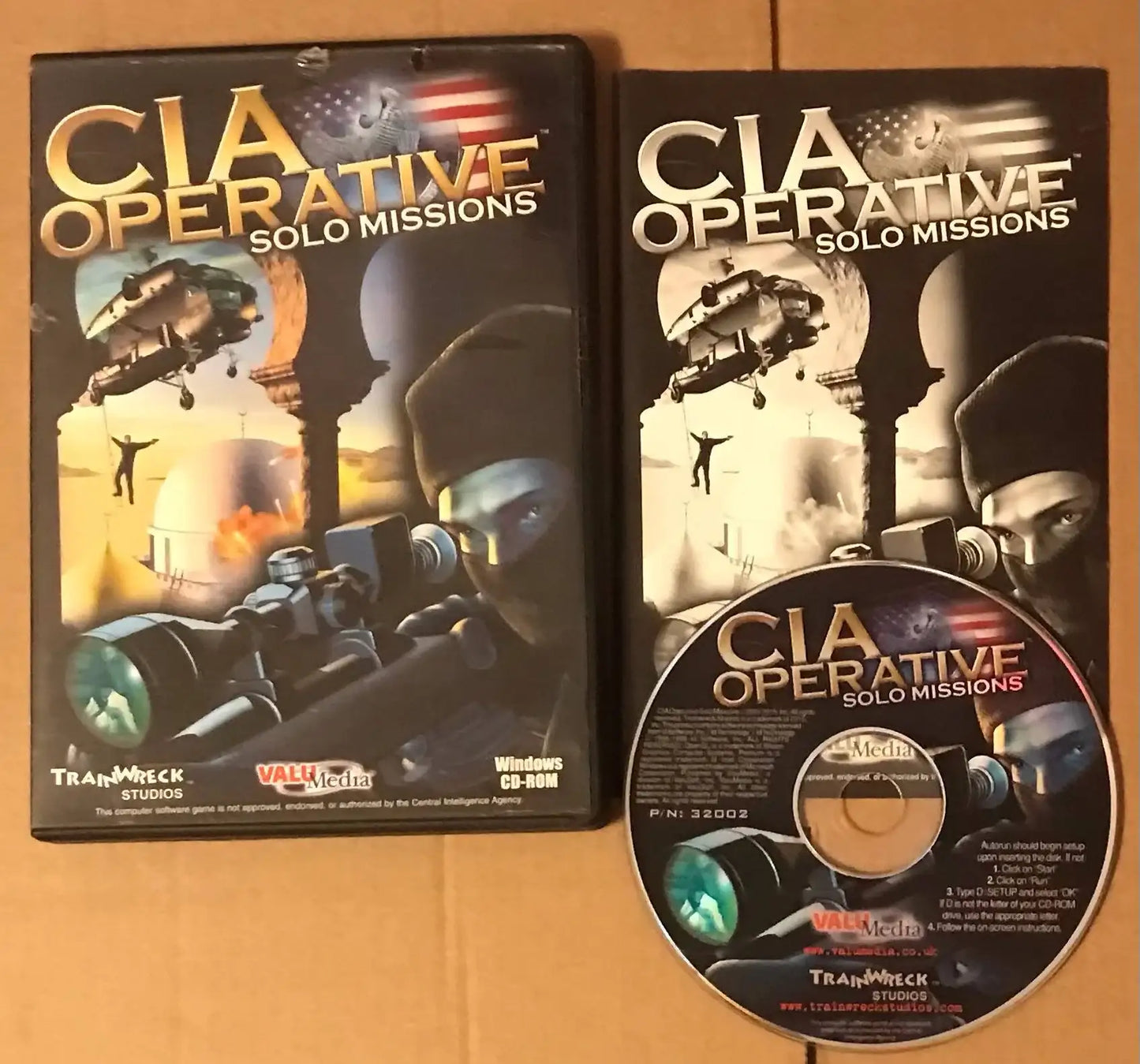 CIA Operative: Solo Missions - PC CD-Rom game Magretro