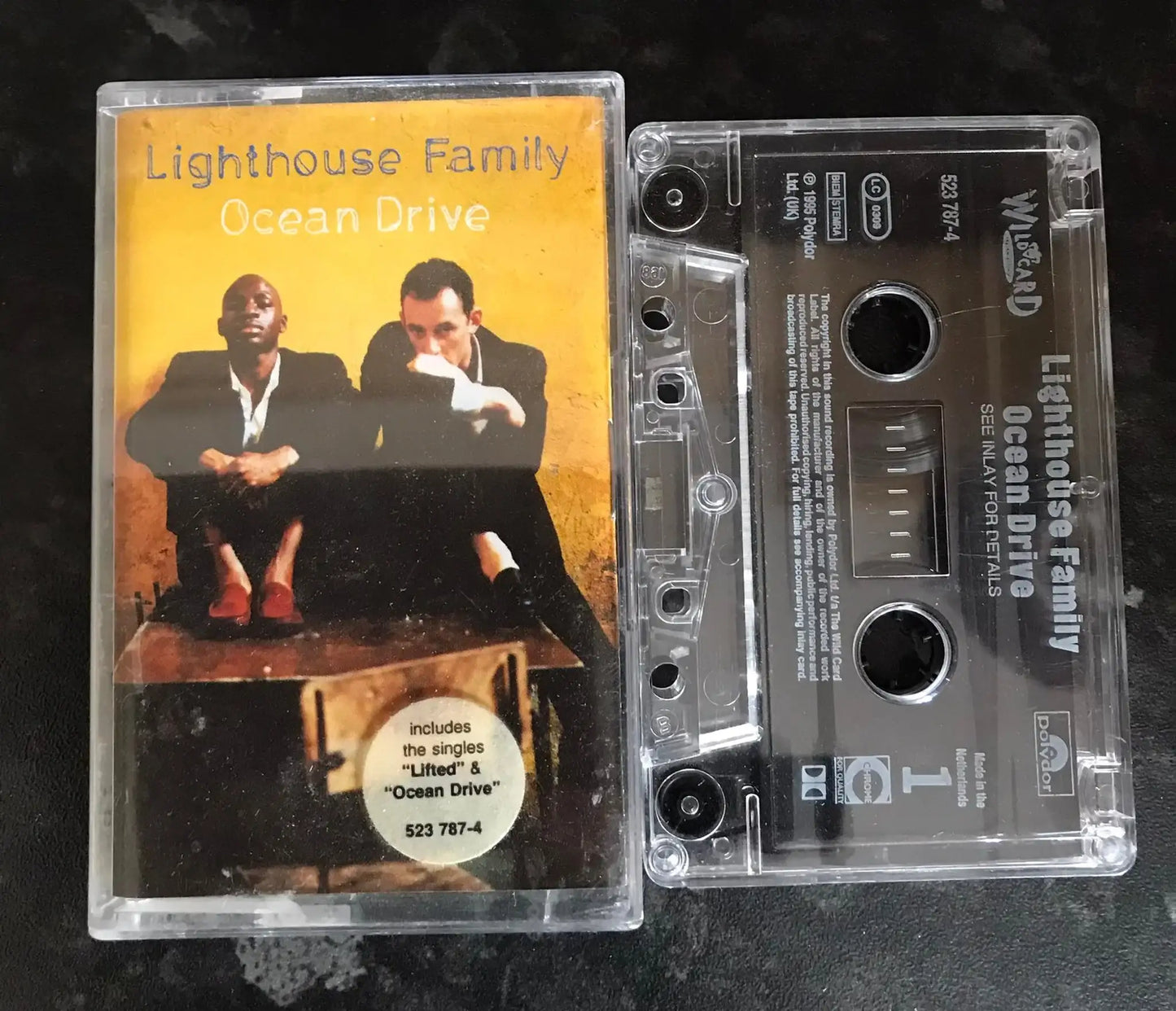 Lighthouse Family, Ocean Drive Album, Wildcard, 523787-4, Vintage Cassette Magretro