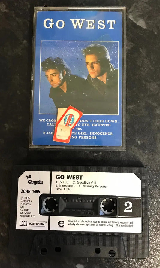 Go West, Album Title, Self Titled Go West, Chrysalis, ZCHR 1495 Magretro
