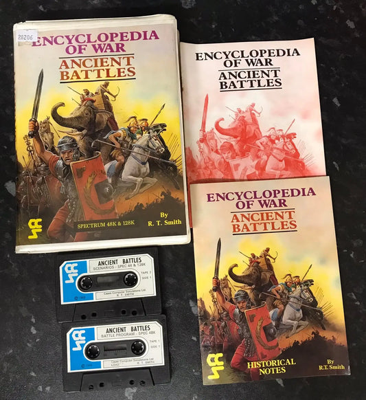 Ancient Battles, ZX Spectrum, by CCS, Working Magretro