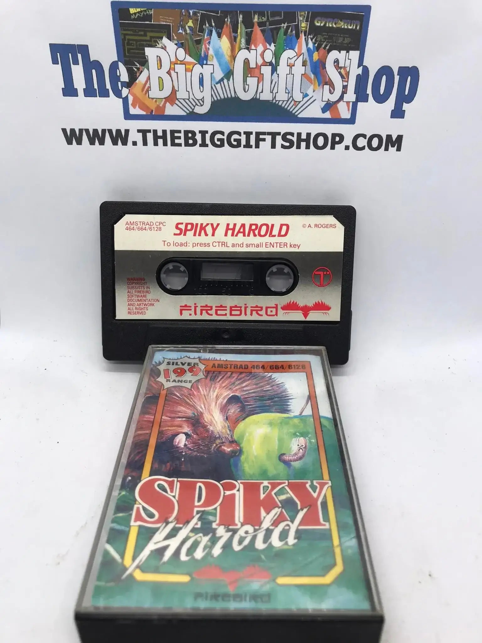 Spiky Harold, CPC 464 / 664, Released by Firebird Software Ltd Magretro