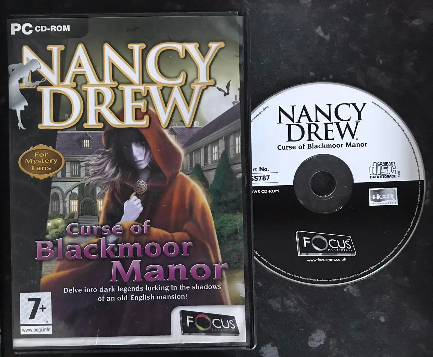 Nancy Drew, The Curse Of Blackmoor Manor, PC Game Magretro