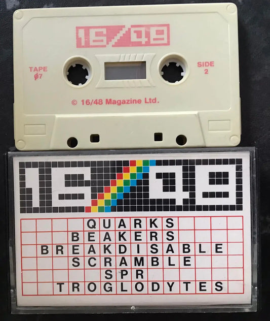 16/48 Magazine, Tape 07, ZX Spectrum Magretro