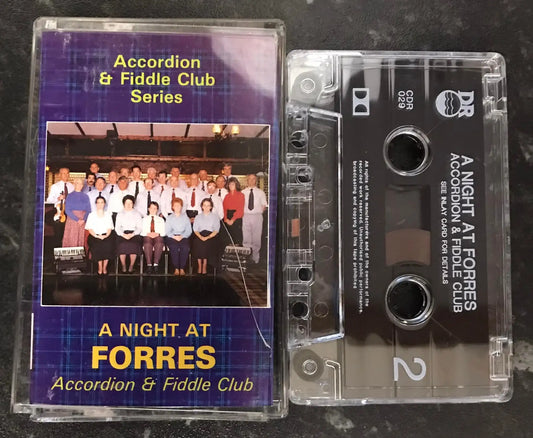 Accordion & Fiddle Club, A Night At Forres Album, CDR 029, Vintage Cassette Magretro
