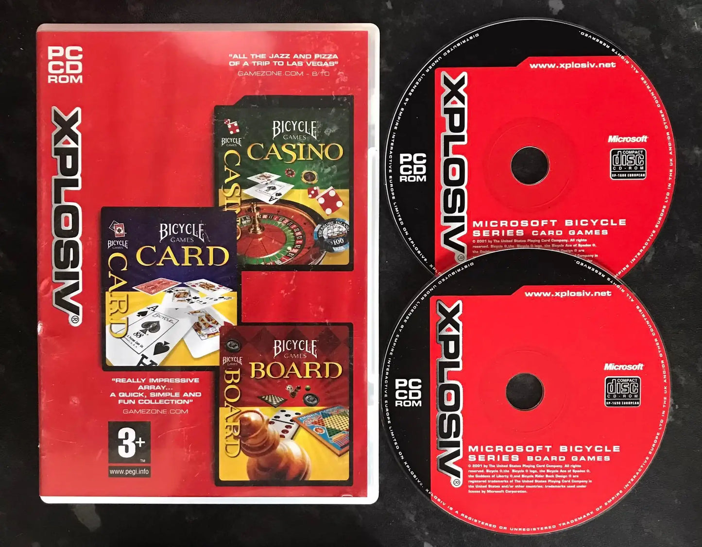 Xplosiv Pack, Microsoft Bicycle Series, Casino, Card, Board Games, PC Game Magretro