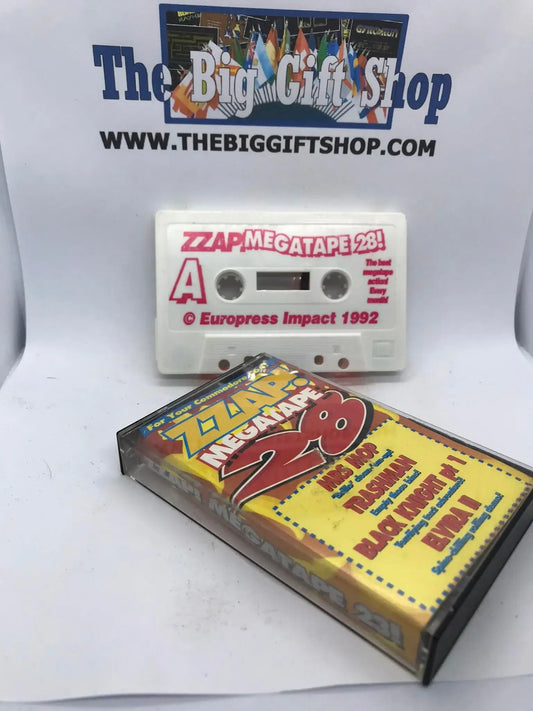 Zzap Megatape 28 (mislabelled as 23 on inlay spine) Tape A, C64 Magretro