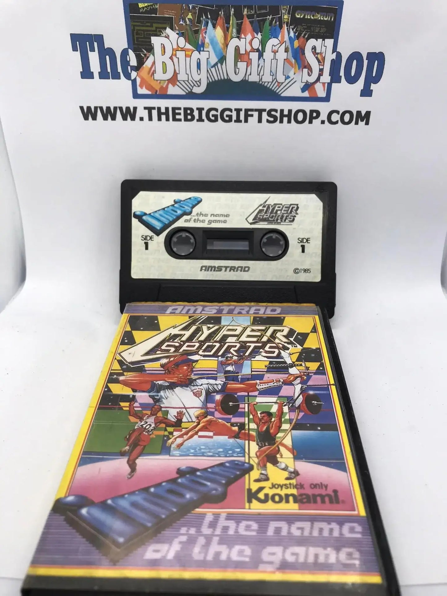 Hyper Sports, CPC 464 / 664 Released by Imagine Software Ltd Magretro