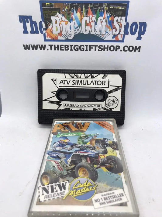 ATV Simulator, CPC 464 / 664 Released by Codemasters Magretro
