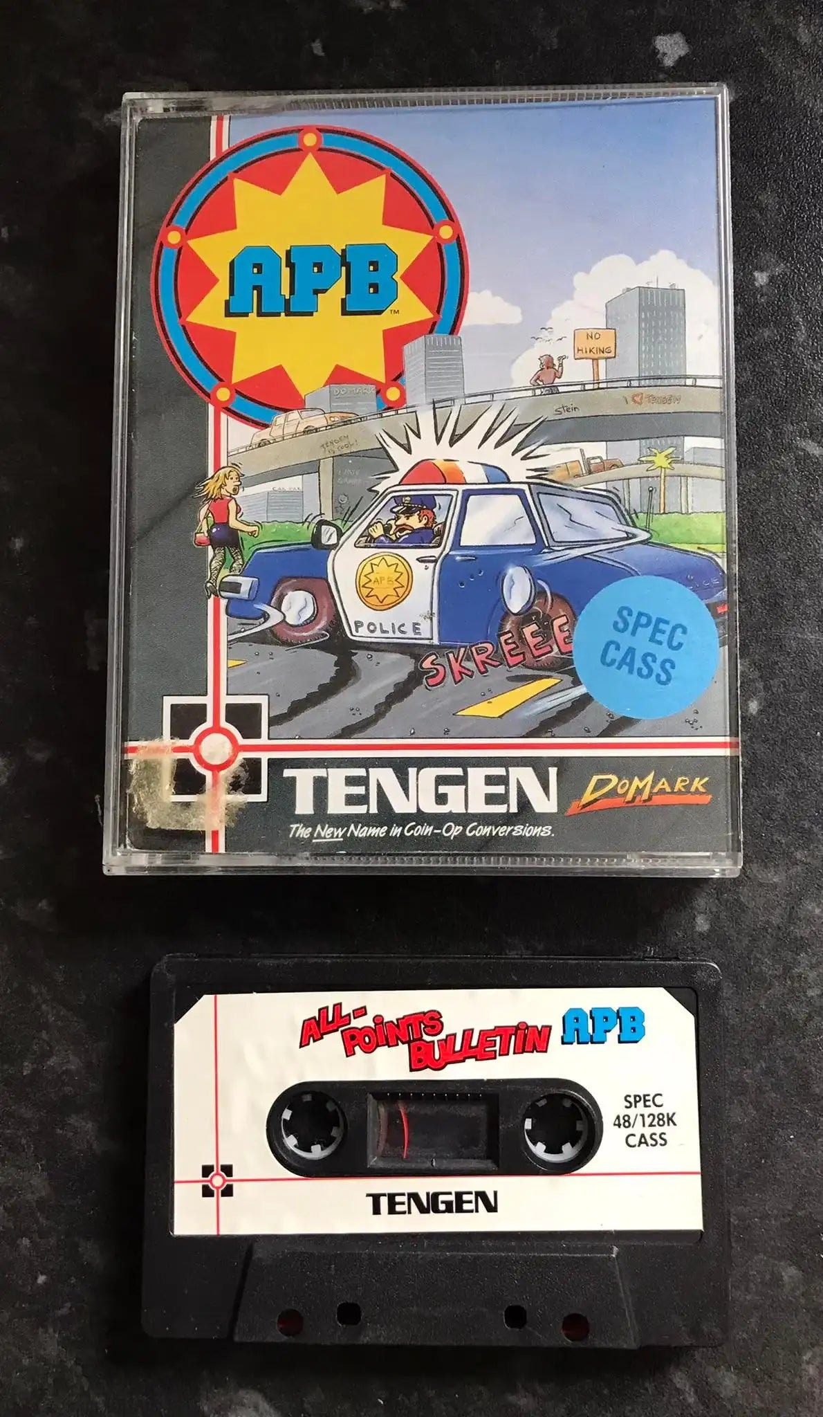 APB, ZX Spectrum, by Domark / Tengen, WORKING Magretro