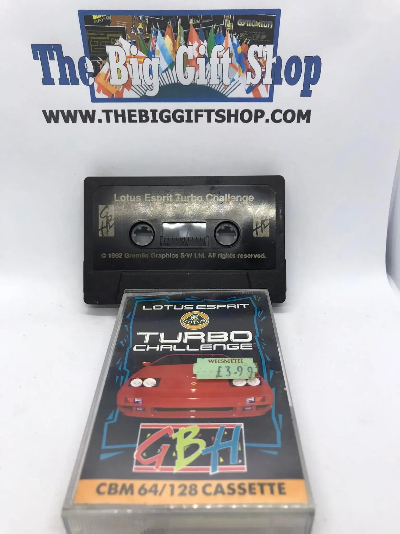 Lotus Esprit Turbo Challenge (GBH), C64, Released by GBH, WORKING Magretro