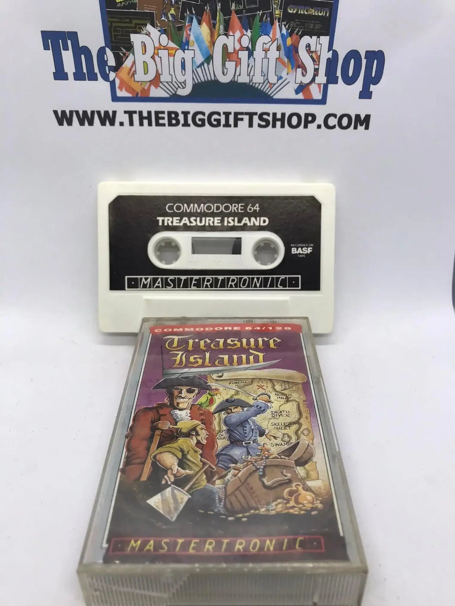 Treasure Island, C64 Game, Released by Mastertronic, RARE, WORKING Magretro