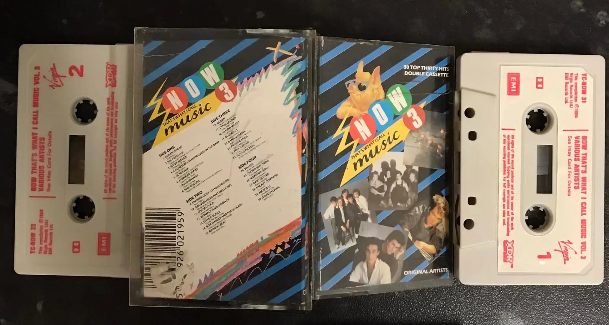 Now That's What I Call Music 3 Album, EMI, TC NOW 3, Vintage Cassette Magretro