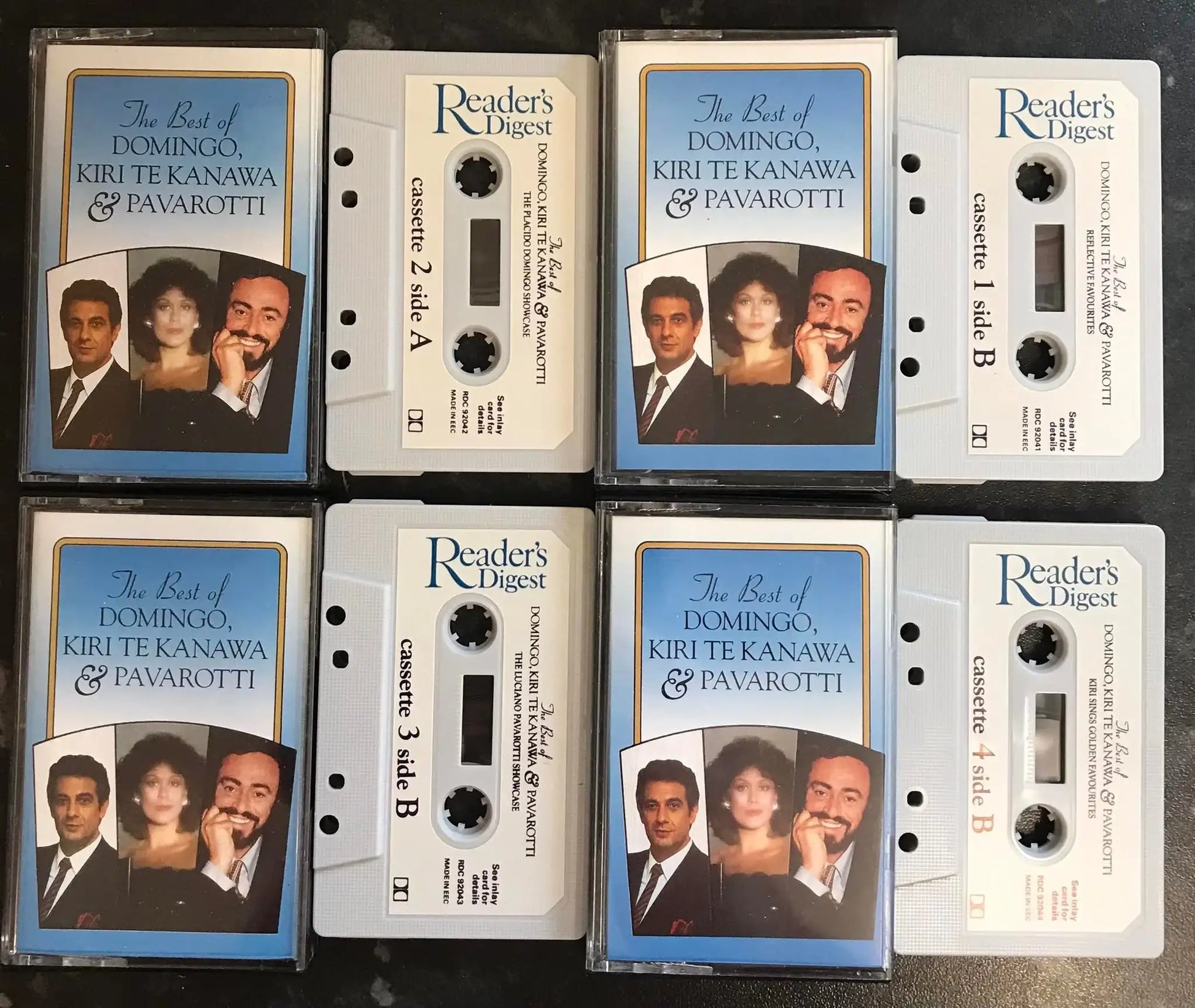 The Best Of Domingo, Kiri Te Kanawa And Pavarotti, Magretro