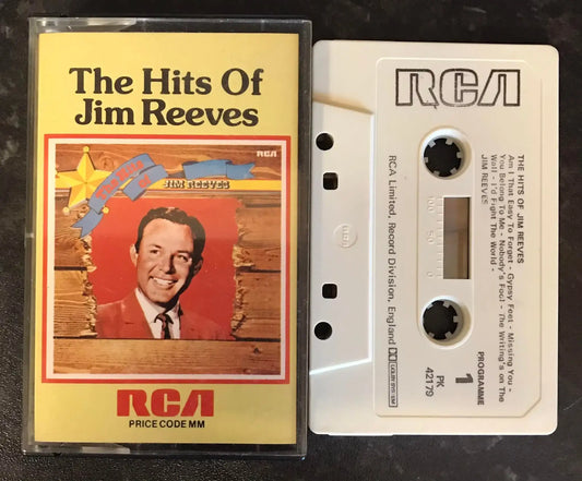 The Hits of Jim Reeves Album, RCA, PK 42179, Vintage Cassette Magretro