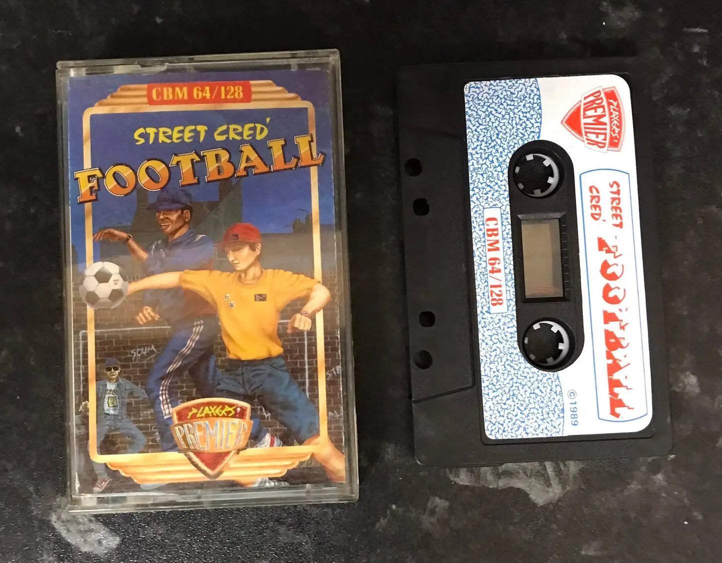 Street Cred' Football, C64 Game, by Players WORKING Magretro