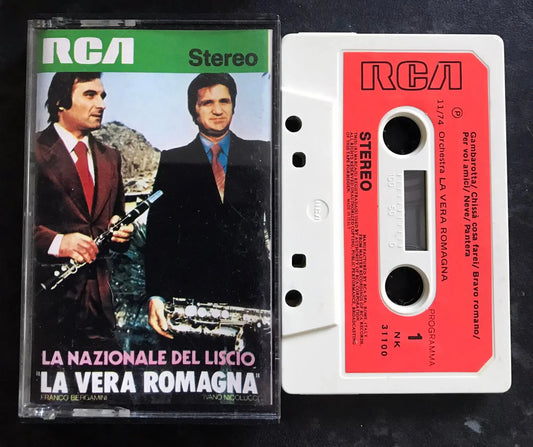 La Nazionale Del Liscio, La Vera Romagna, nk 31100, RCA, Vintage Cassette Magretro