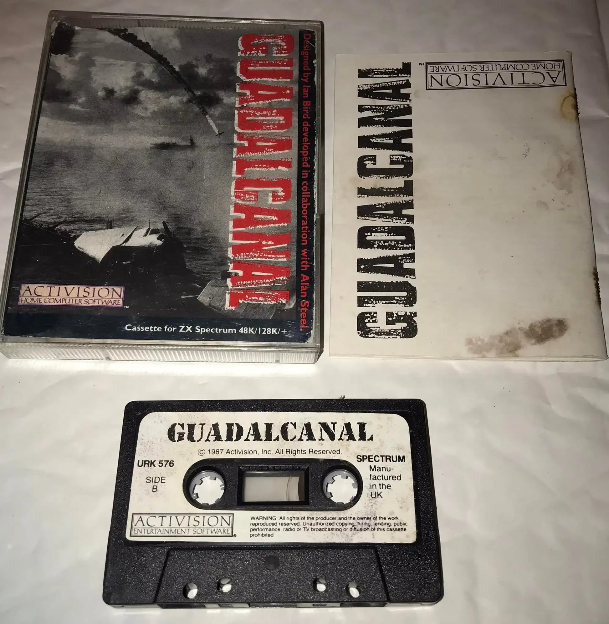 Guadalcanal, ZX Spectrum by Activision Magretro