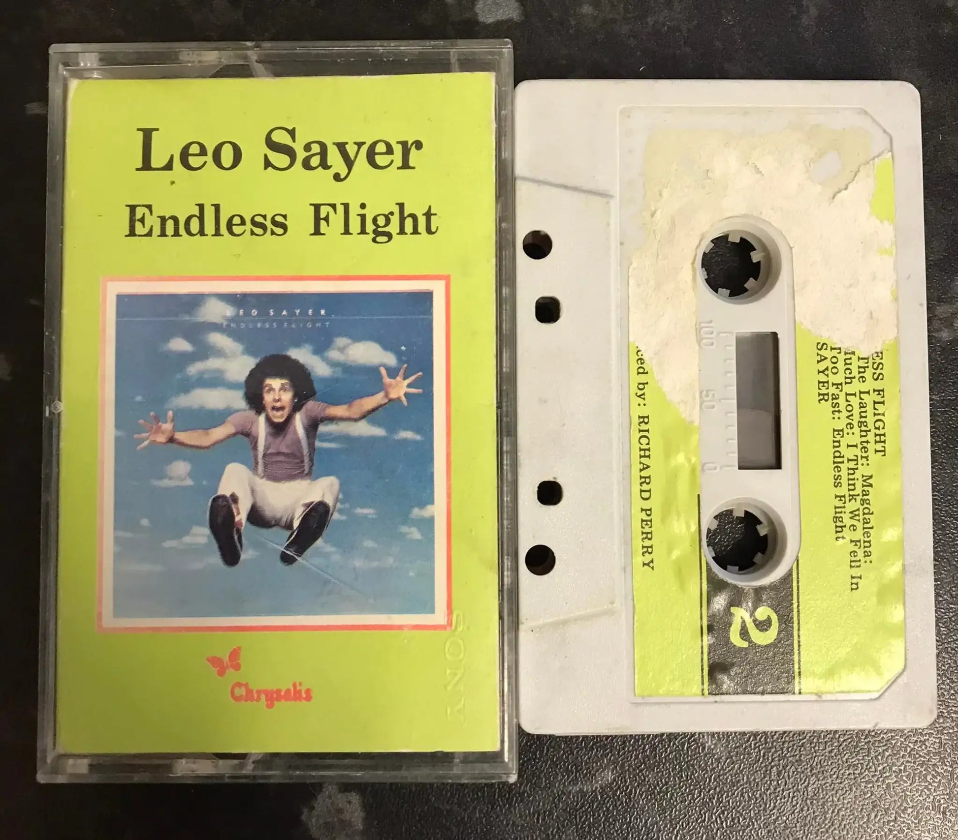 Leo Sayer, Endless Flight Album, Chrysalis, ZCHR 1125, Vintage Cassette Magretro
