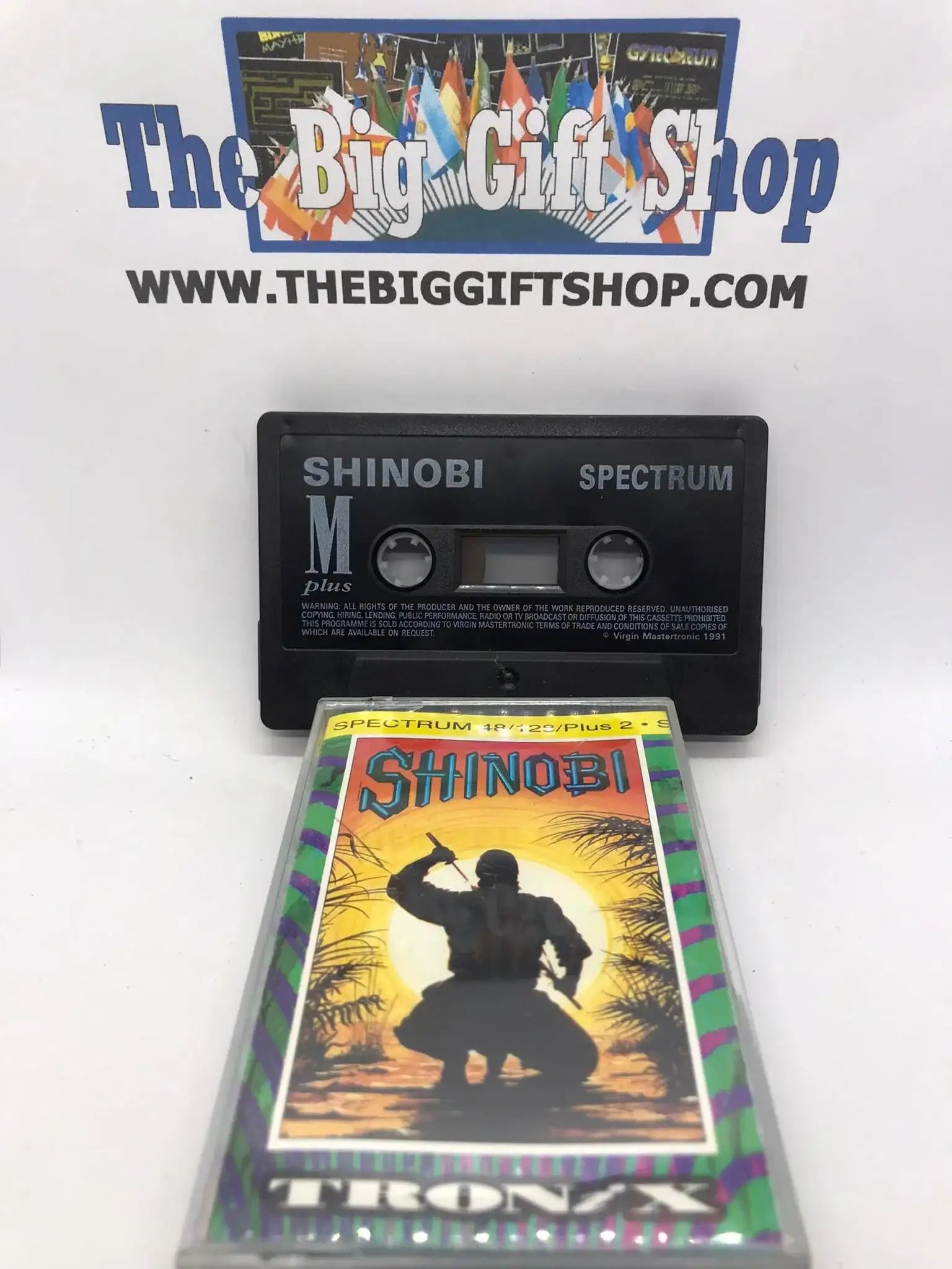 Shinobi (Tronix Release Label), RARE ZX Spectrum Game Magretro