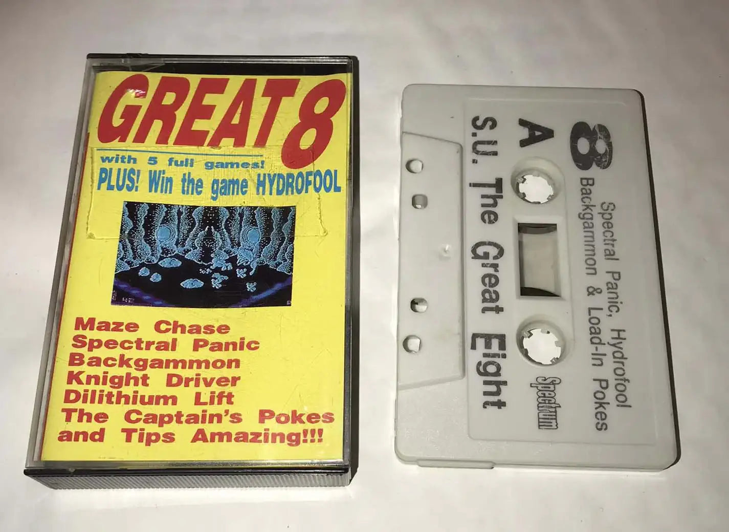 Sinclair User Tape, Great Eight (12)- Zx Spectrum Magretro