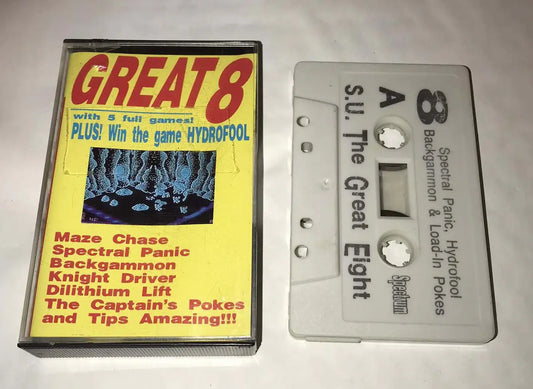 Sinclair User Tape, Great Eight (12)- Zx Spectrum Magretro