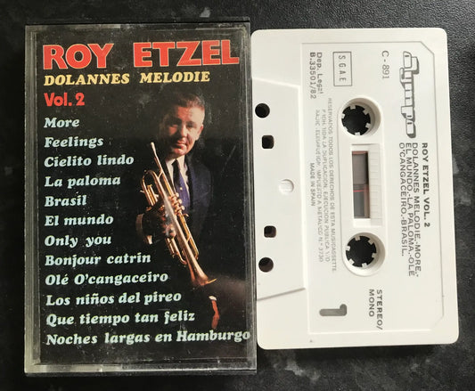 Roy Etzel, Dolannes Melodie Albumm Vol 2, C-891, Olympo Label, Vintage Cassette Magretro