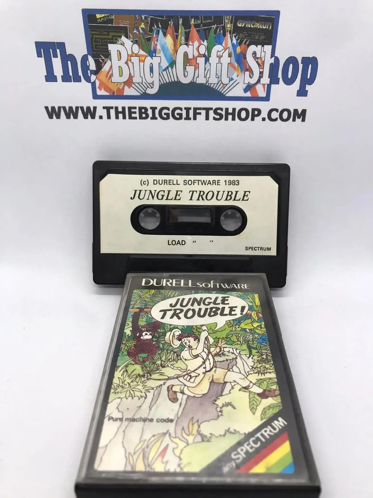 Jungle Trouble (Tested Working), ZX Spectrum, Durell Software Ltd Magretro