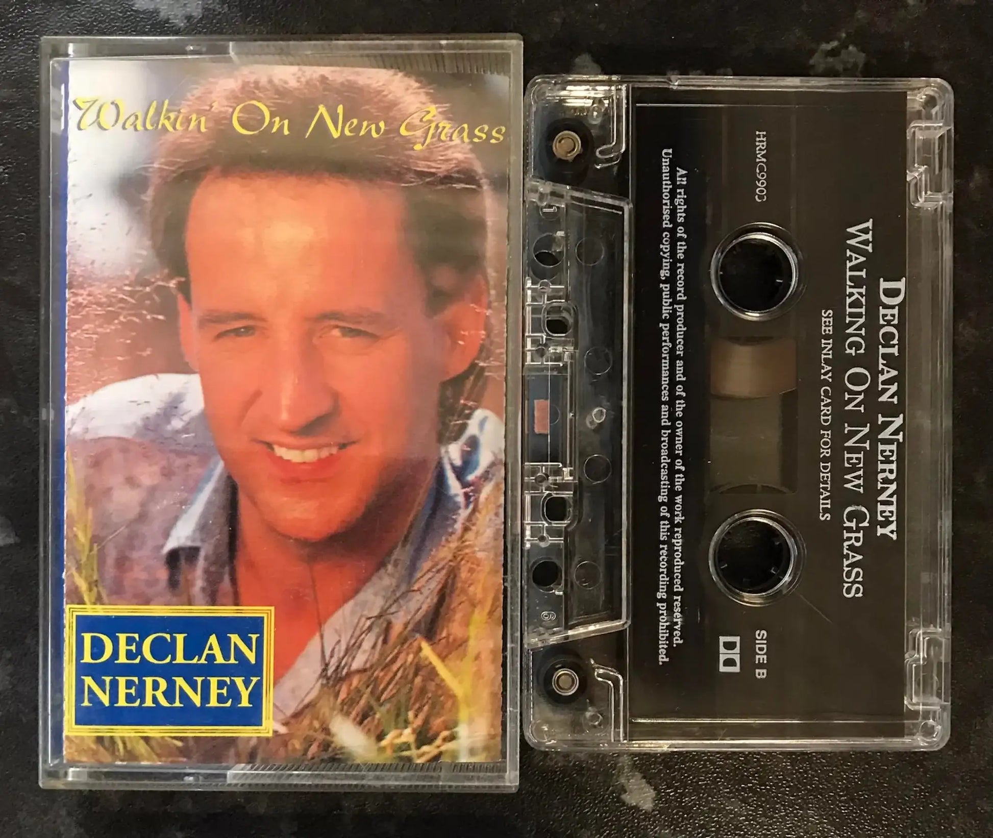 Declan Nerney, Walking On New Grass Album, hrmc 9903, Holey Records Magretro