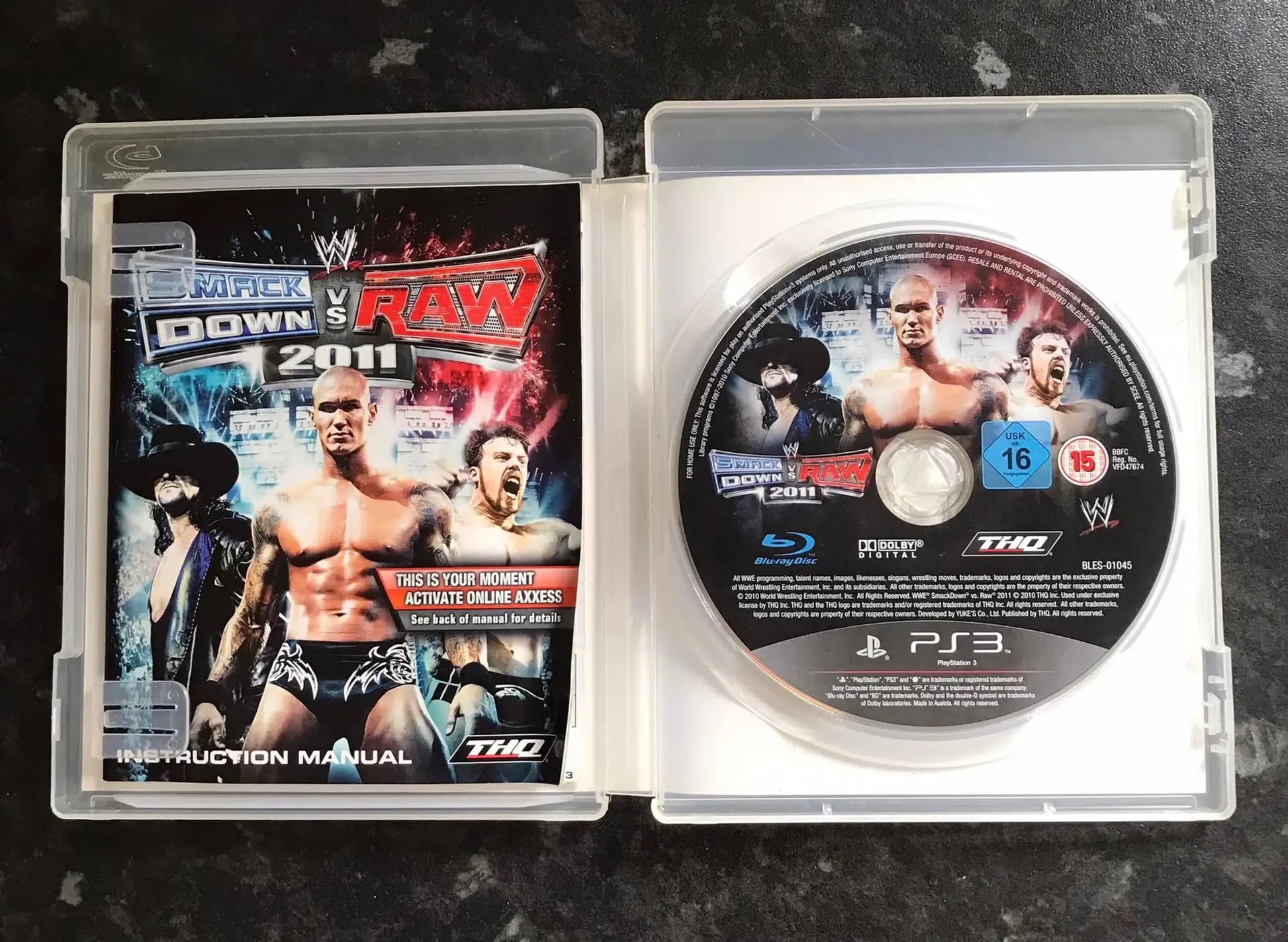 WWE Smackdown vs Raw 2011, PS3 Game, PAL Magretro