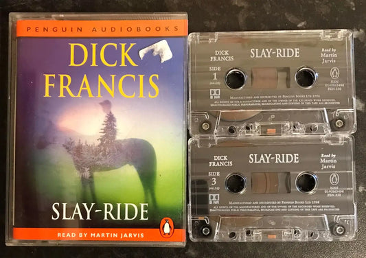 Slay-Ride Audiobook, Dick Francis, Vintage Cassette Magretro