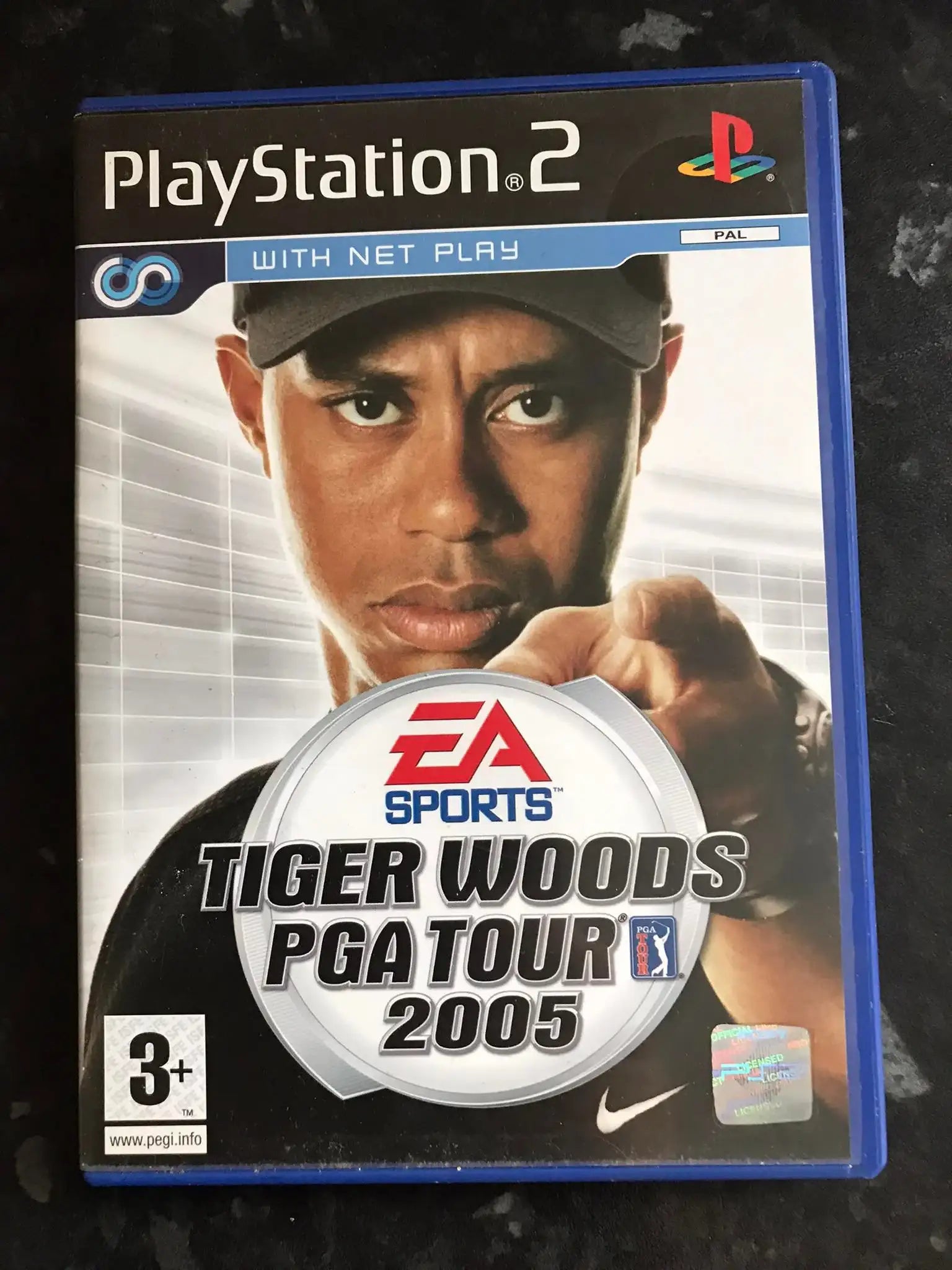 Tiger Woods PGA Tour 2005, PS2 Game, PAL Magretro